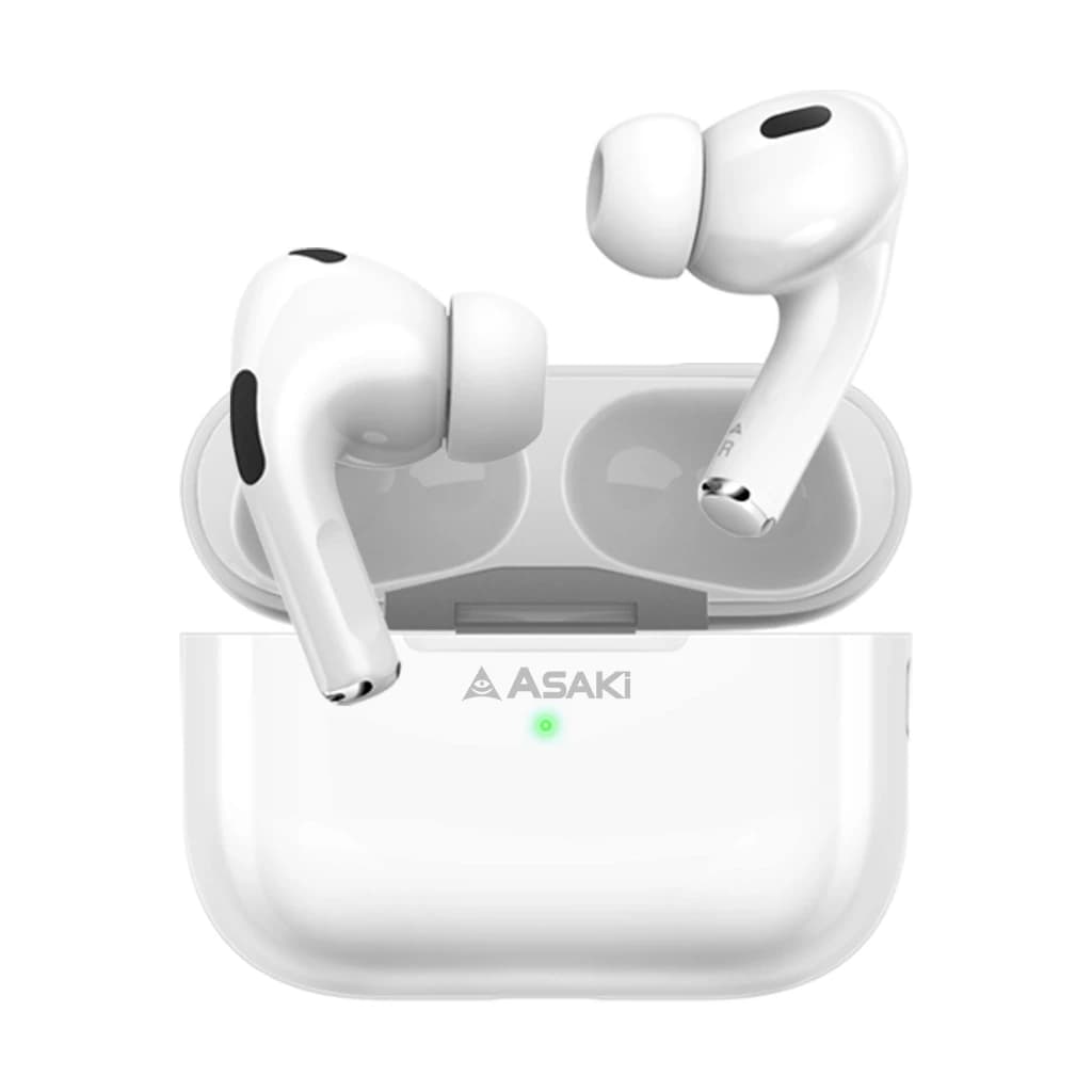 ASAKi AK-PODSPRO Earphone หูฟังบลูทูธ V 5.3 ระบบ ANC ตัดเสียงรบกวน  - รับประกัน 1ปี https://wayoza.com