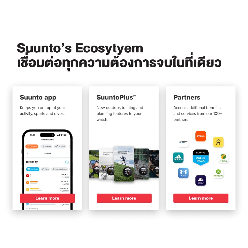 SUUNTO RACE UTMB Collection - Smart Watch นาฬิกาสปอร์ตสายเพอร์ฟอแมนซ์ https://wayoza.com