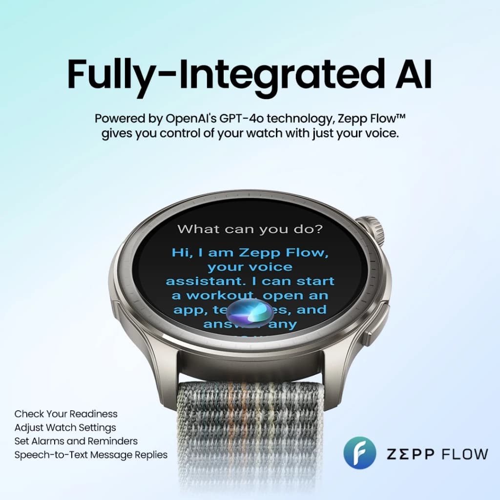 Amazfit Balance 46mm Smart Watch มี AI Fitness Coach ตรวจจับการนอนและสุขภาพ 24 ชม. Dual-Band GPS, Bluetooth Phone Call https://wayoza.com