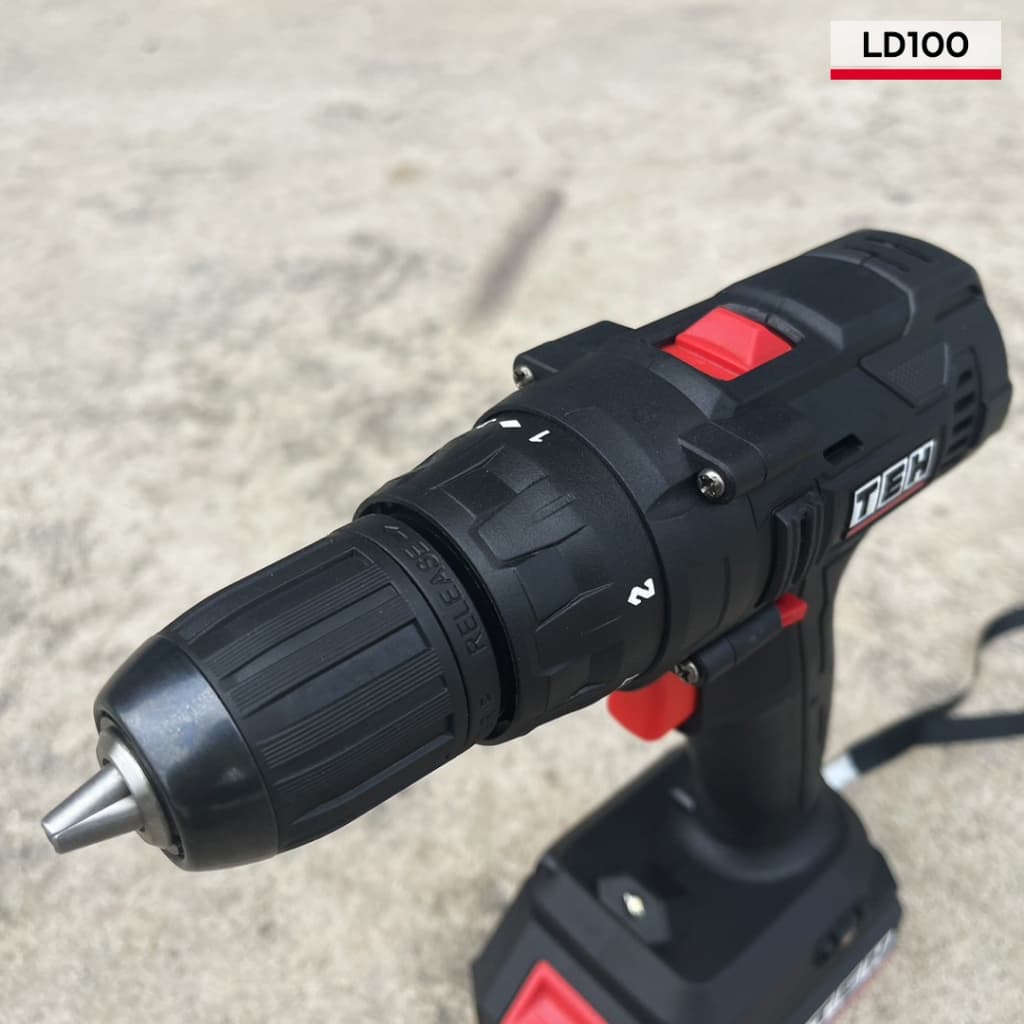 TEH รุ่น LD100 แรงบิด 30 N.m  ไขควงคลัชไร้สาย เจาะ ขันสกรู สว่านไร้สาย 2 ระบบ สว่านไฟฟ้าเจาะเหล็ก สว่านไฟฟ้าเจาะไม้ https://wayoza.com