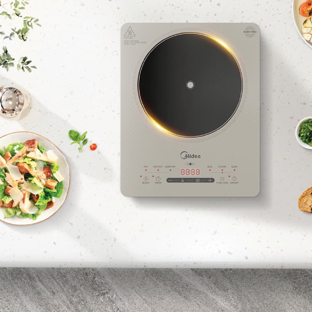 Midea รุ่น COOKKY 2200 SERIES เตาแม่เหล็กไฟฟ้า ไมเดีย 2200 วัตต์ https://wayoza.com