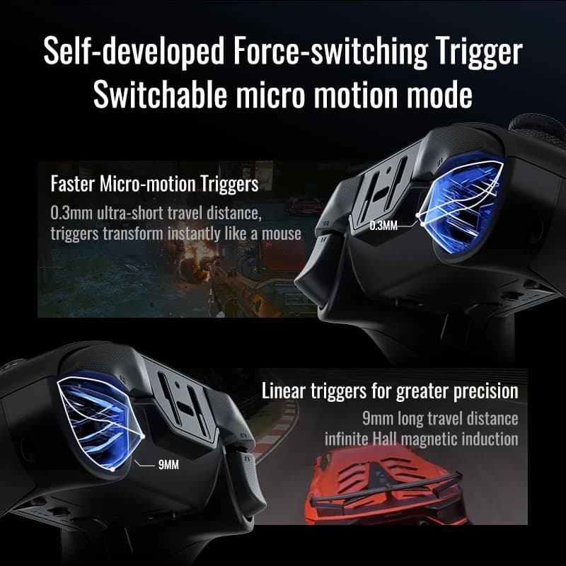 FLYDIGI Vader 4 Pro จอยเกมส์ PC, Nintendo Switch, Android, iOS(MFi) https://wayoza.com