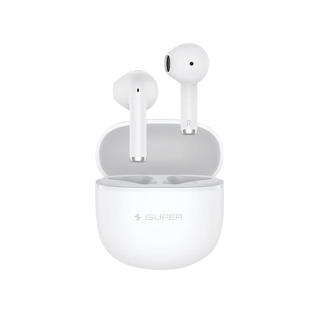 iSuper Evo Buds Air 2 หูฟังไร้สาย Earbuds ใส่สบาย เสียงดี ไมโครโฟนชัด Bluetooth 5.3 โหมดเกม 68ms