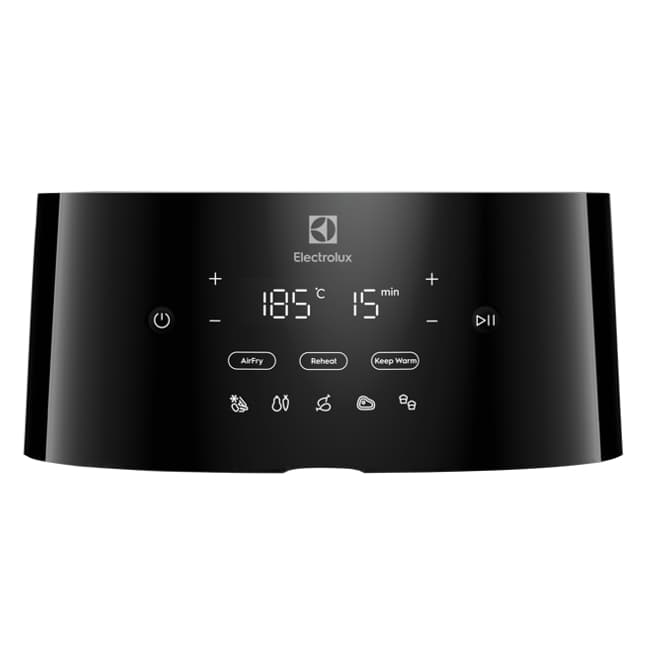 Electrolux รุ่น E5AF1-600P หม้อทอดไร้น้ำมัน UltimateTaste 500 ความจุ 5 ลิตร หม้ออบลมร้อน สีดำ https://wayoza.com