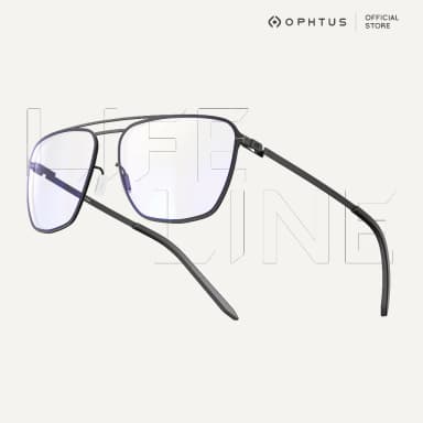 OPHTUS รุ่น Lifeline เลนส์ RetinaX Clear แว่นกรองแสงสำหรับเกมเมอร์