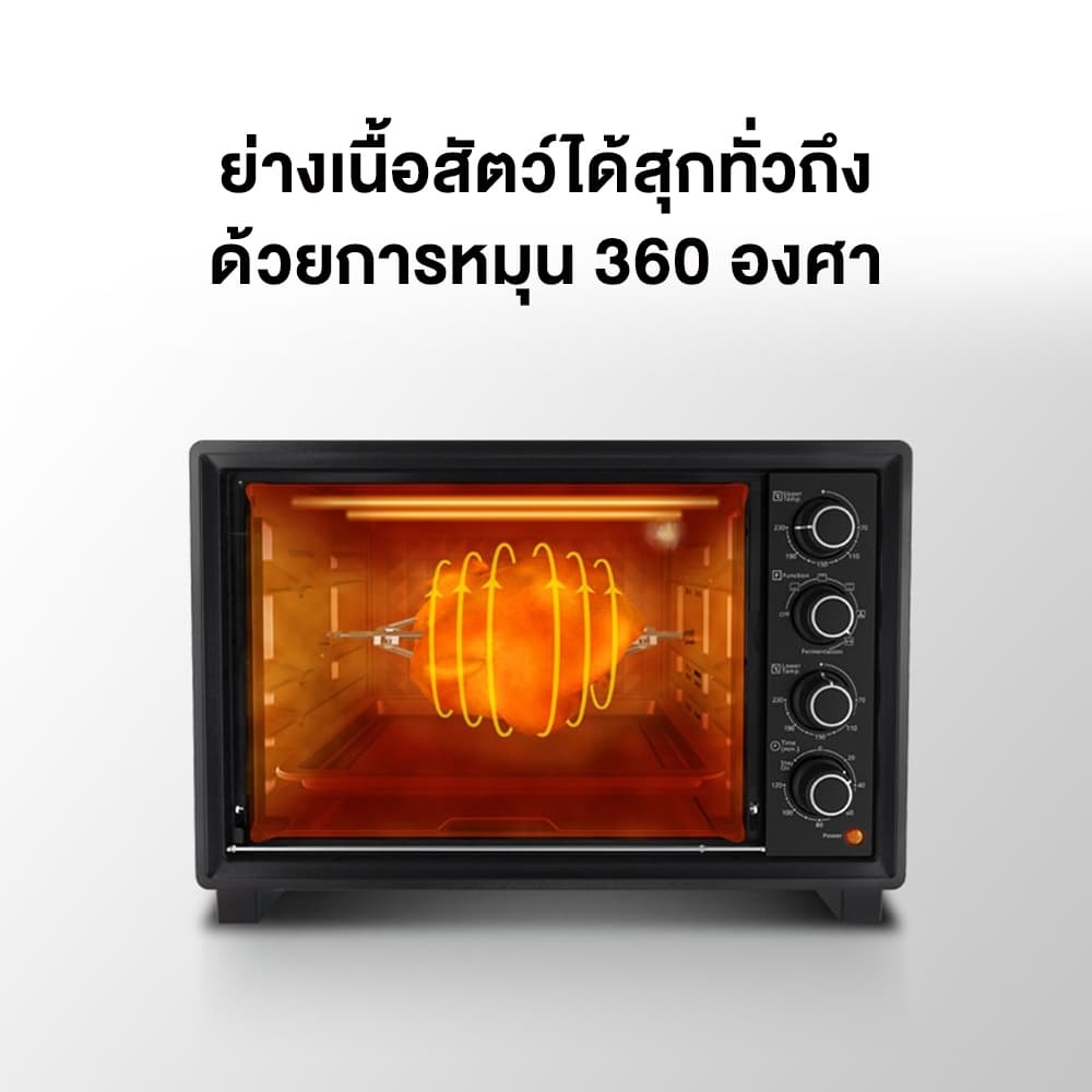 Panasonic รุ่น NB-H3801KSN เตาอบไฟฟ้า 38 ลิตร กำลังไฟ 1,500 วัตต์ https://wayoza.com