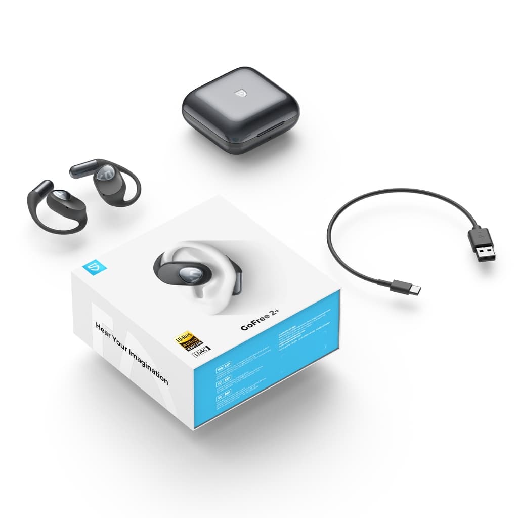 SoundPEATS GoFree 2+ หูฟัง Open Ear IPX5 GoFree2+ หูฟังบลูทูธ 5.3 หูฟังไร้สาย Hi-Res LDAC https://wayoza.com