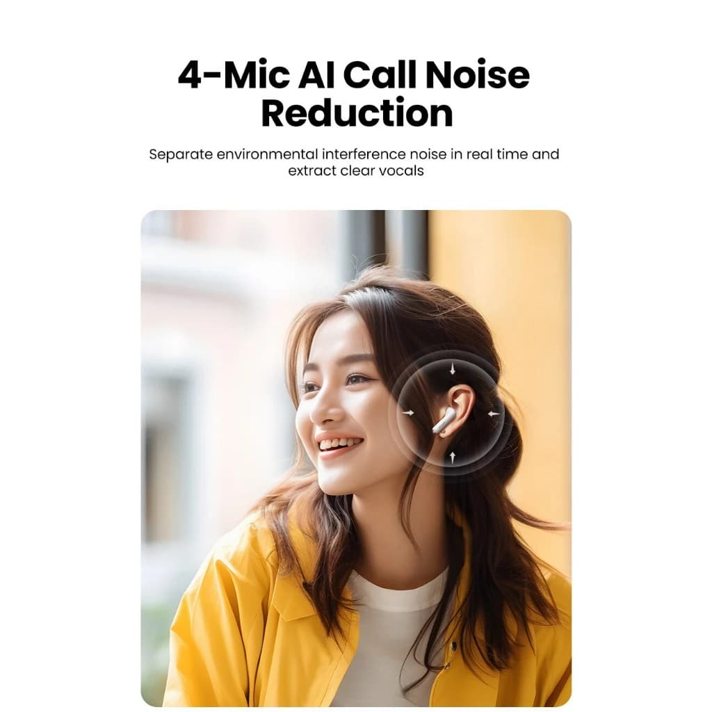 UGREEN HiTune H5 รุ่น 15612 True Wireless Earbuds Bluetooth 5.3 หูฟังไร้สาย กันน้ำ IPX 5 https://wayoza.com