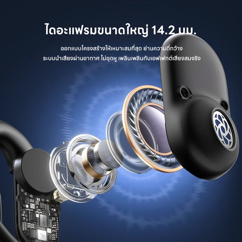 Soundcore V30i หูฟังบลูทูธไร้สาย Bluetooth 5.3 เสียงเบสหนัก กันน้ํา สําหรับเล่นกีฬา ปั่นจักรยาน https://wayoza.com