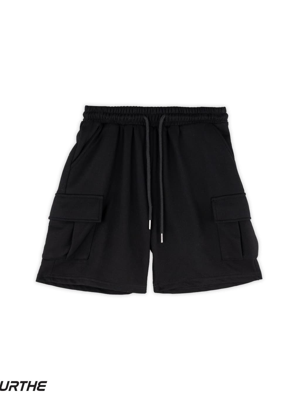 URTHE - กางเกง ขาสั้น รุ่น SWEAT SHORTS 2.0 สี ดำ เทา ครีม https://wayoza.com