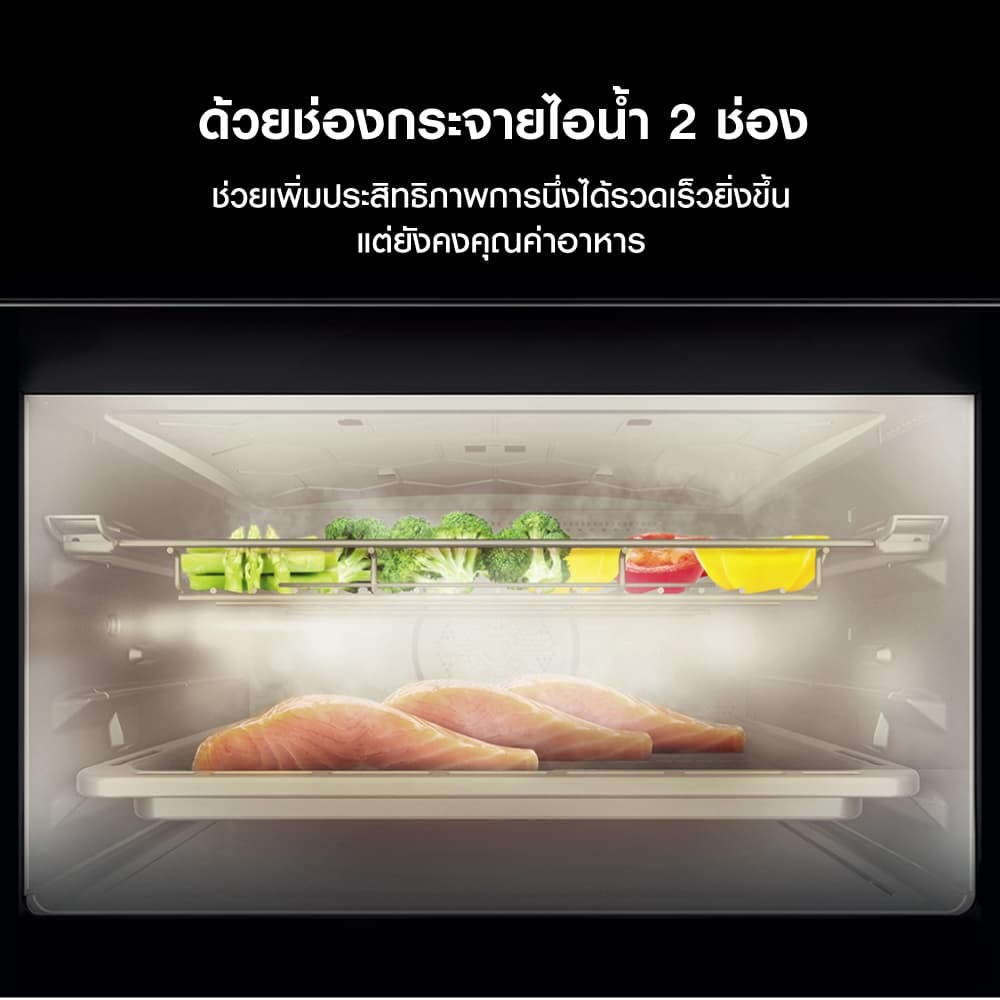 Panasonic รุ่น NN-CS89LBTPE เตาอบมัลติฟังก์ชั่น 4 In 1 เป็นได้ทั้งไมโครเวฟ ลมร้อน 31 ลิตร https://wayoza.com