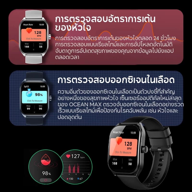 Aolon Curve 2.01 นิ้ว สมาร์ทวอทช์ นาฬิกาจอโค้ง นาฬิกาวิ่ง นาฬิกาสมาร์ทวอทช์ ตรวจสุขภาพ สมาทวอช smartwatch ภาษาไทย https://wayoza.com