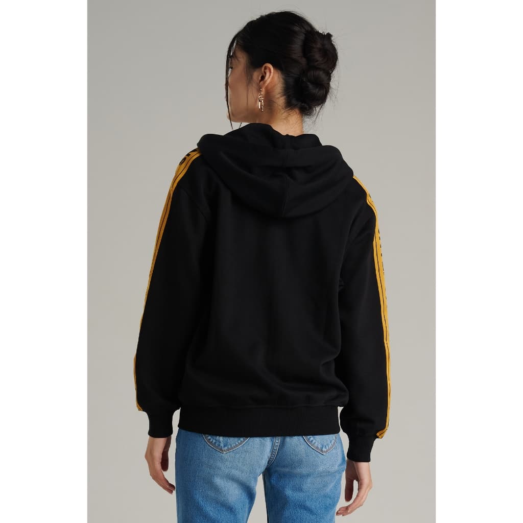 Mc jeans เสื้อกันหนาว ฮู้ดดี้ Unisex แขนยาว สีดำ MJHP216 https://wayoza.com