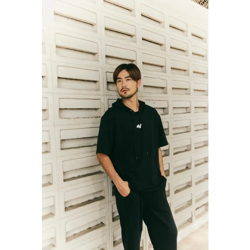 WARRIX เสื้อฮู้ดแขนสั้น HOODIE สีดำ สีเทา https://wayoza.com