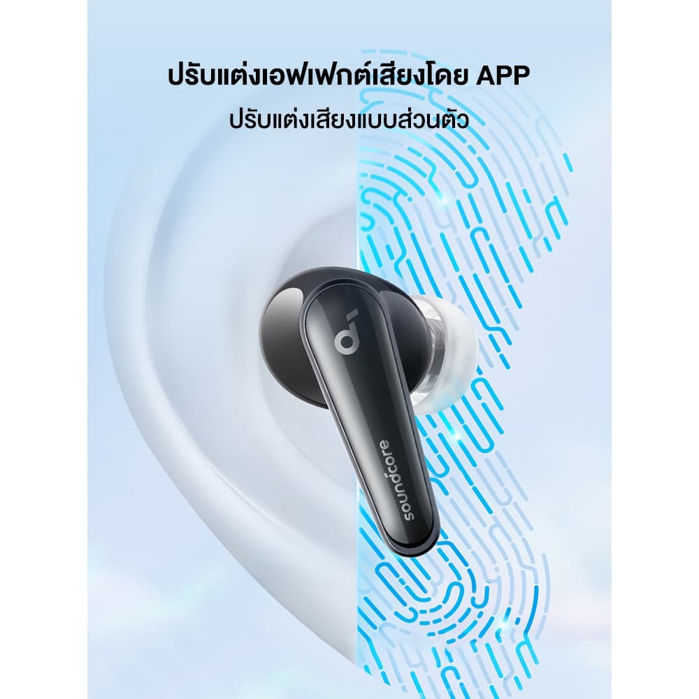 Soundcore Liberty 4 คุณภาพเสียงคมชัด ACAA 3.0 Bluetooth 5.3 ลดเสียงรบกวนแบบไดนามิก หูฟังบลูทูธไร้สาย หูฟังตัดเสียงรบกวน https://wayoza.com