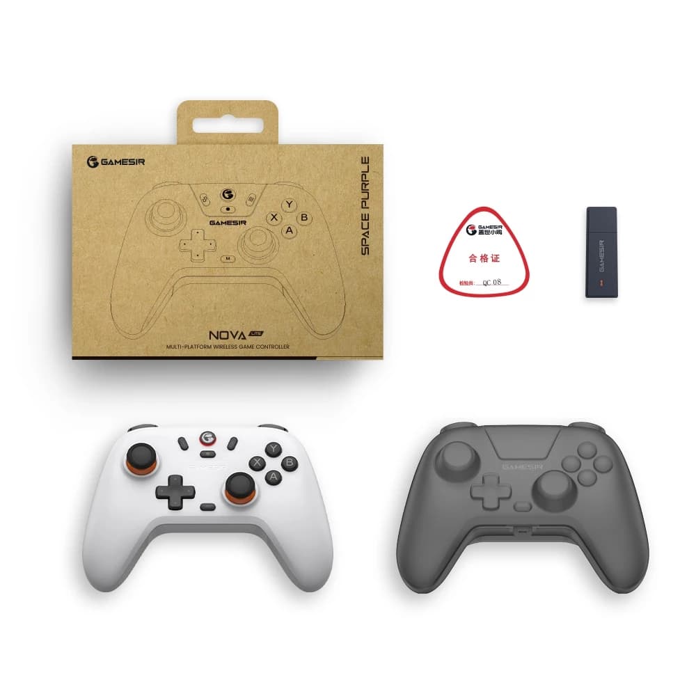 GAMESIR Nova Lite Multiplatform Controller จอยเกมไร้สาย ™ Hall Effect มอเตอร์ Dual Rumble https://wayoza.com