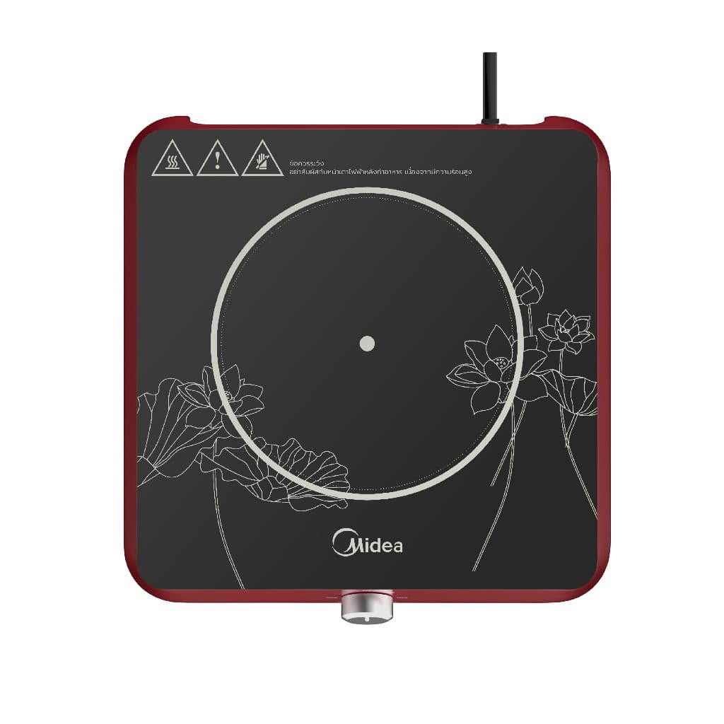 Midea รุ่น COOKKY 1600 SERIES เตาแม่เหล็กไฟฟ้า ไมเดีย 1600 วัตต์ https://wayoza.com