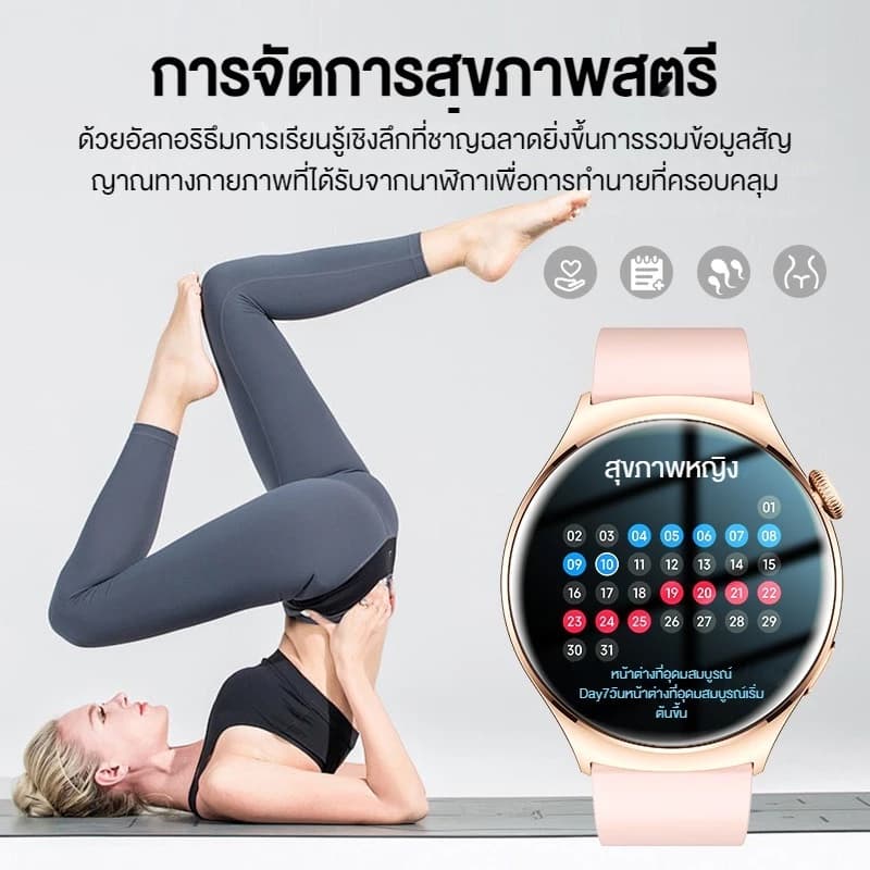 Aolon Mars R3 1.43 นิ้ว สมาร์ทวอทช์ Amoled smartwatch IP68 กันน้ำ 300mAh นาฬิกาวิ่ง ภาษาไทย smartwatch จอเล็ก https://wayoza.com