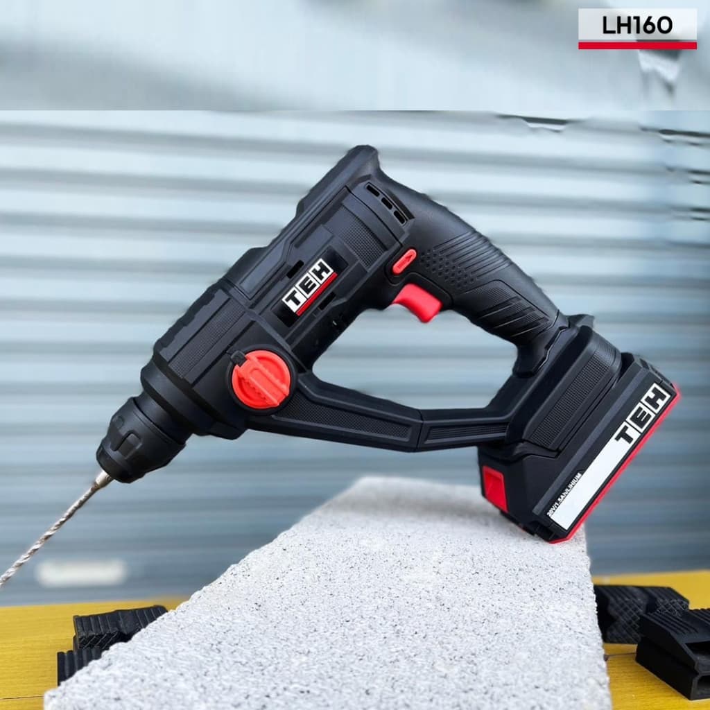 TEH รุ่น LH160 สว่านโรตารี่ไร้สาย 2 ระบบ สว่านเจาะปูน สว่านเจาะผนัง สว่านเจาะกระเบื้อง สว่านกระแทก https://wayoza.com
