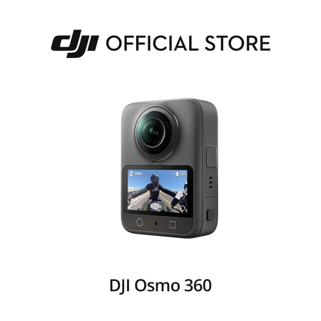 DJI OSMO 360 - กล้อง 360 องศา 1-Inch 8K/30fps Follow-Cam View ความจำในตัว 105 GB