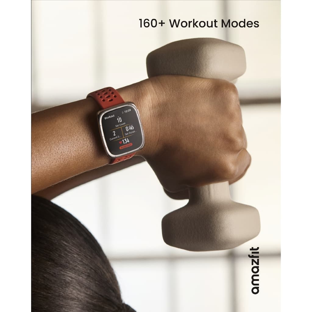 Amazfit Active 2 (Square) 43mm Smartwatch พร้อมระบบGPS 5 ระบบดาวเทียม โหมดกีฬา160+ แบตนาน 19 วัน https://wayoza.com