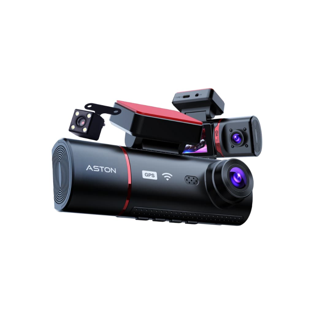 ASTON ALPHA 3 กล้องติดรถยนต์ 3 กล้อง GPS แทร็คความเร็วเส้นทางเดินรถ ความชัด FHD รับประกัน 1 ปี https://wayoza.com