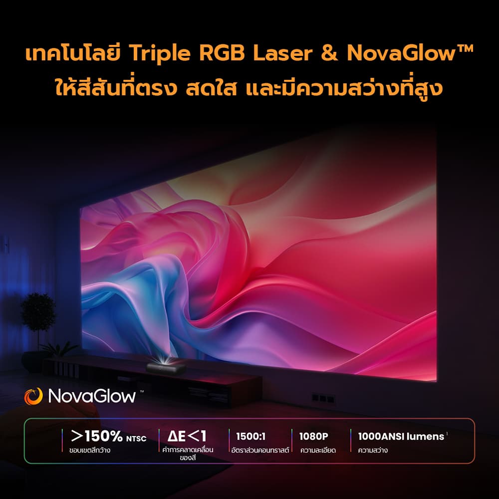Yaber K300s Laser โปรเจคเตอร์ Google TV 1080P โฟกัสอัตโนมัติ Projector UST สว่าง 1000 ANSI Sound by JBL MEMC ดูหนัง https://wayoza.com