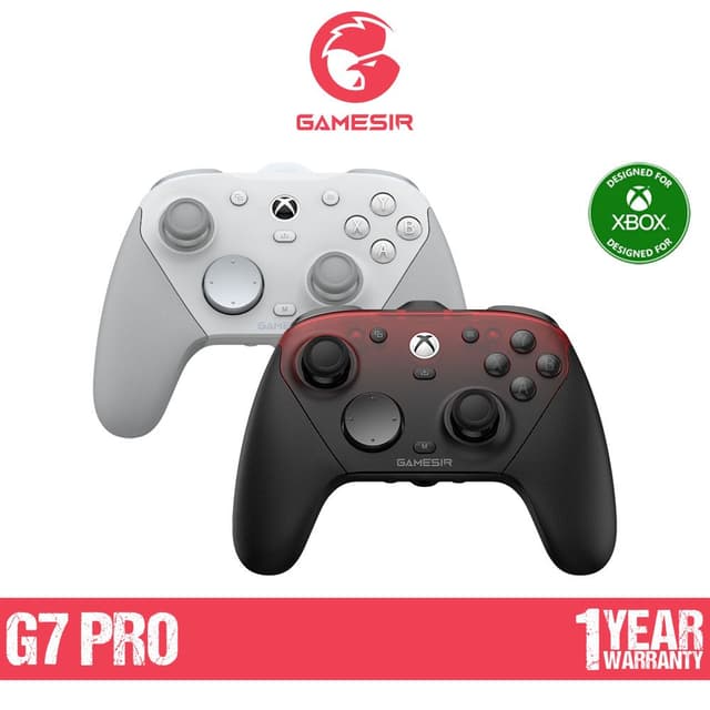 GameSir G7 Pro จอยเกมไร้สาย รองรับเชื่อมต่อ 3 โหมด สำหรับ Xbox, PC และ Mobile ปุ่ม GameSir Mag-Res™