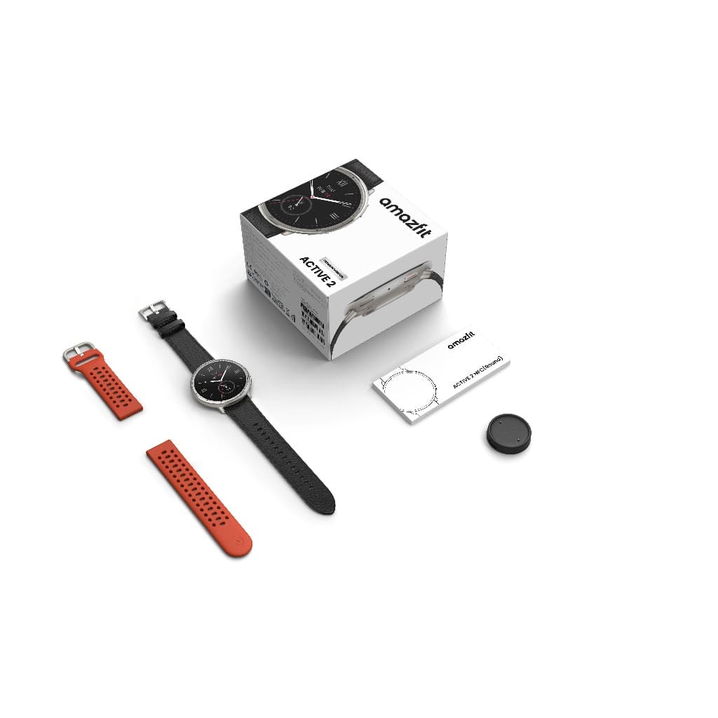 Amazfit Active 2 (Premium Version) 44mm Smartwatch พร้อมระบบGPS 5 ระบบดาวเทียม โหมดกีฬา160+ แถมสายซิลิโคน https://wayoza.com