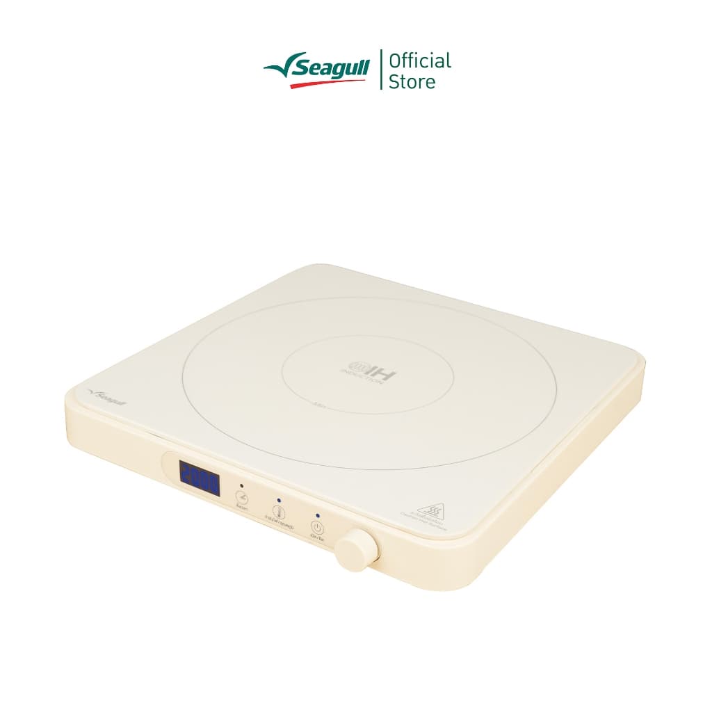 Seagull รุ่น Modern เตาแม่เหล็กไฟฟ้า 2000 วัตต์ (ครีม) Induction Cooker (Cream) https://wayoza.com