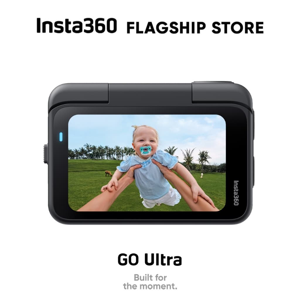 Insta360 GO Ultra กล้องแอคชั่น ถ่ายวิดีโอ 4K เชื่อมต่อไร้สาย ทุกที่ทุกเวลา Video POV Action Camera https://wayoza.com