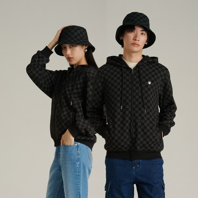 Mc jeans เสื้อกันหนาว ฮู้ดดี้ Unisex แขนยาว MJHZ232