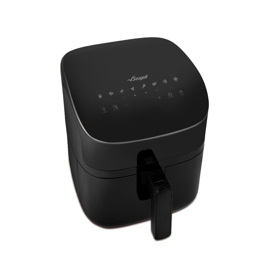 Seagull รุ่น SAF-002-BK หม้อทอดกรอบไร้น้ำมัน ดิจิตอล 5 ลิตร หม้ออบลมร้อน (สีดำ) Digital Air Fryer 5 L (Black) https://wayoza.com