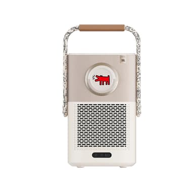 Yaber T2 x Keith Haring Special Edition โปรเจคเตอร์ Yaber OS 1080P โฟกัสอัตโนมัติ แบตเตอรี่ในตัว Sound by JBL projector ดูหนัง