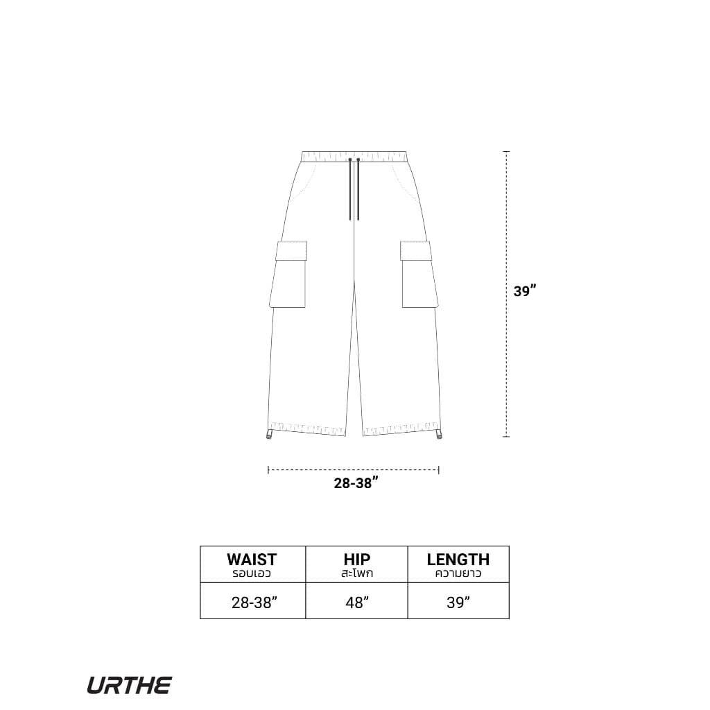 URTHE - กางเกงขายาว คาร์โก้ เอวยืด รุ่น BB CARGO https://wayoza.com