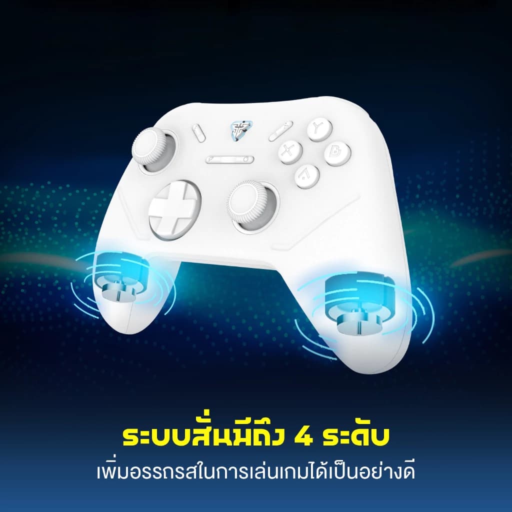 FANTECH WGP13S จอยเกมมิ่ง joystick คอนโทรลเลอร์ รูปทรงสไตล์ X-BOX Wireless 2.4Ghz Gaming Controller สำหรับ PC/PS3 https://wayoza.com