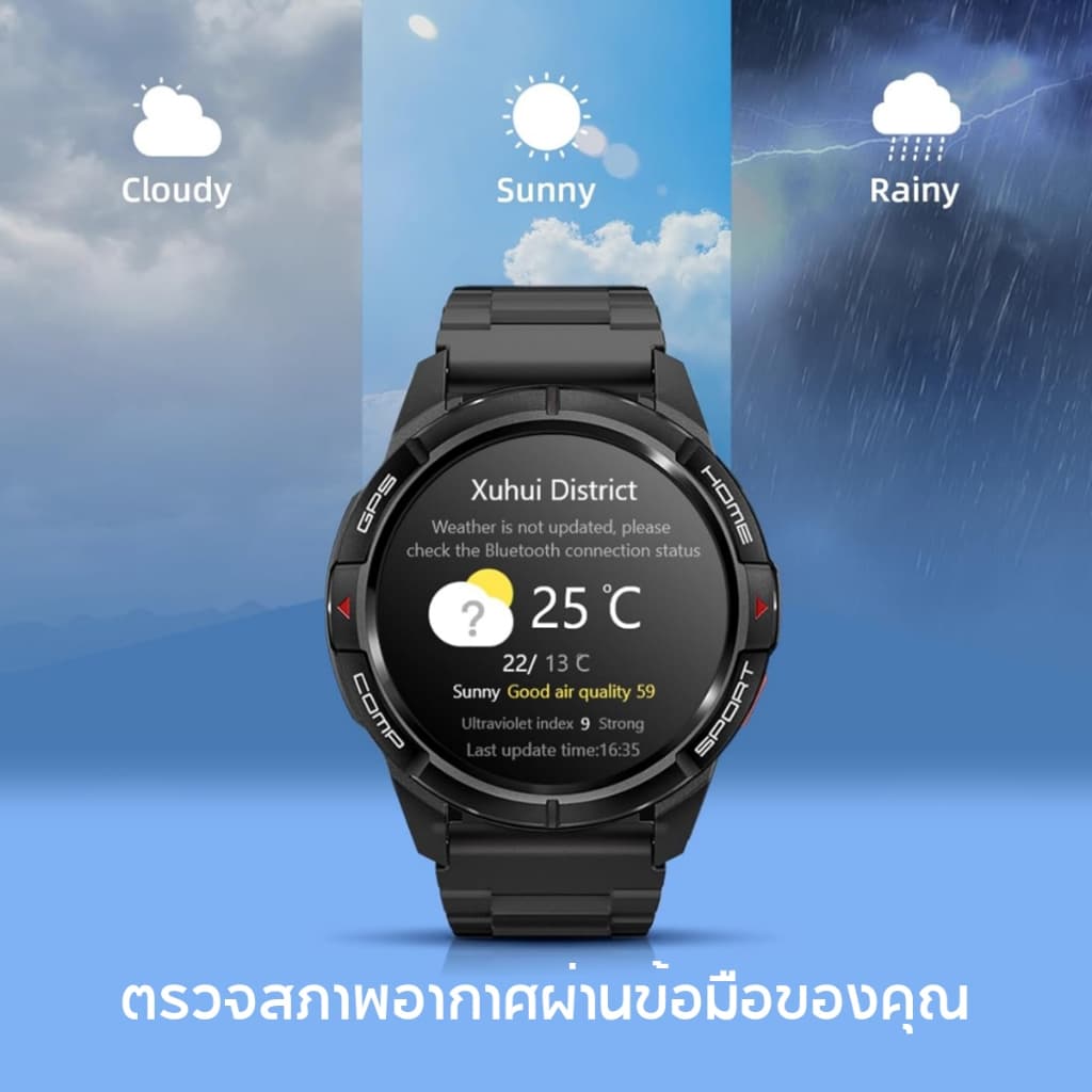Mibro Watch GS Active สมาร์ทวอทช์ GPS ในตัว กันน้ำ 5ATM จอ AMOLED 60Hz ความสว่าง 1000Nit https://wayoza.com