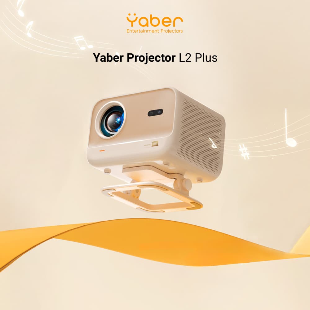 Yaber L2 Plus / L2s โปรเจคเตอร์ Linux OS 1080P โฟกัสอัตโนมัติ 700 ANSI Lumens Projector โปรเจคเตอร์ พกพา Sound by JBL https://wayoza.com