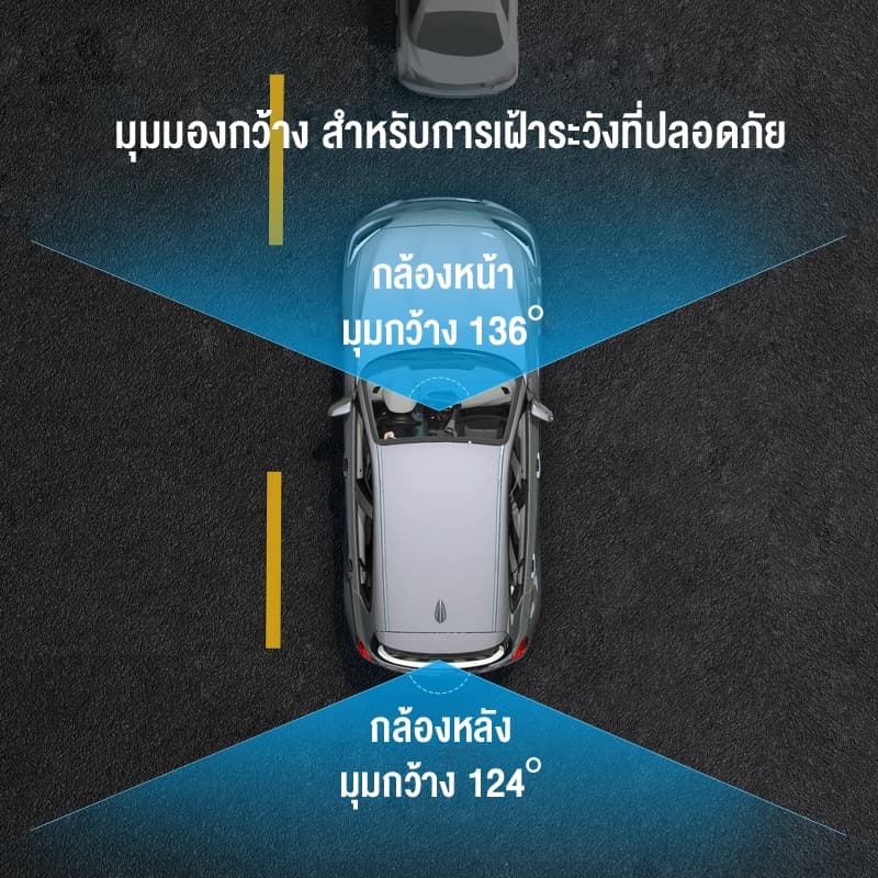 HIKVISION C8PRO Dash Cam 4K Built-In GPS 4G Box กล้องติดรถยนต์ ความคมชัด 2160P WDR Dual Vision 5G WIFI Car camera https://wayoza.com