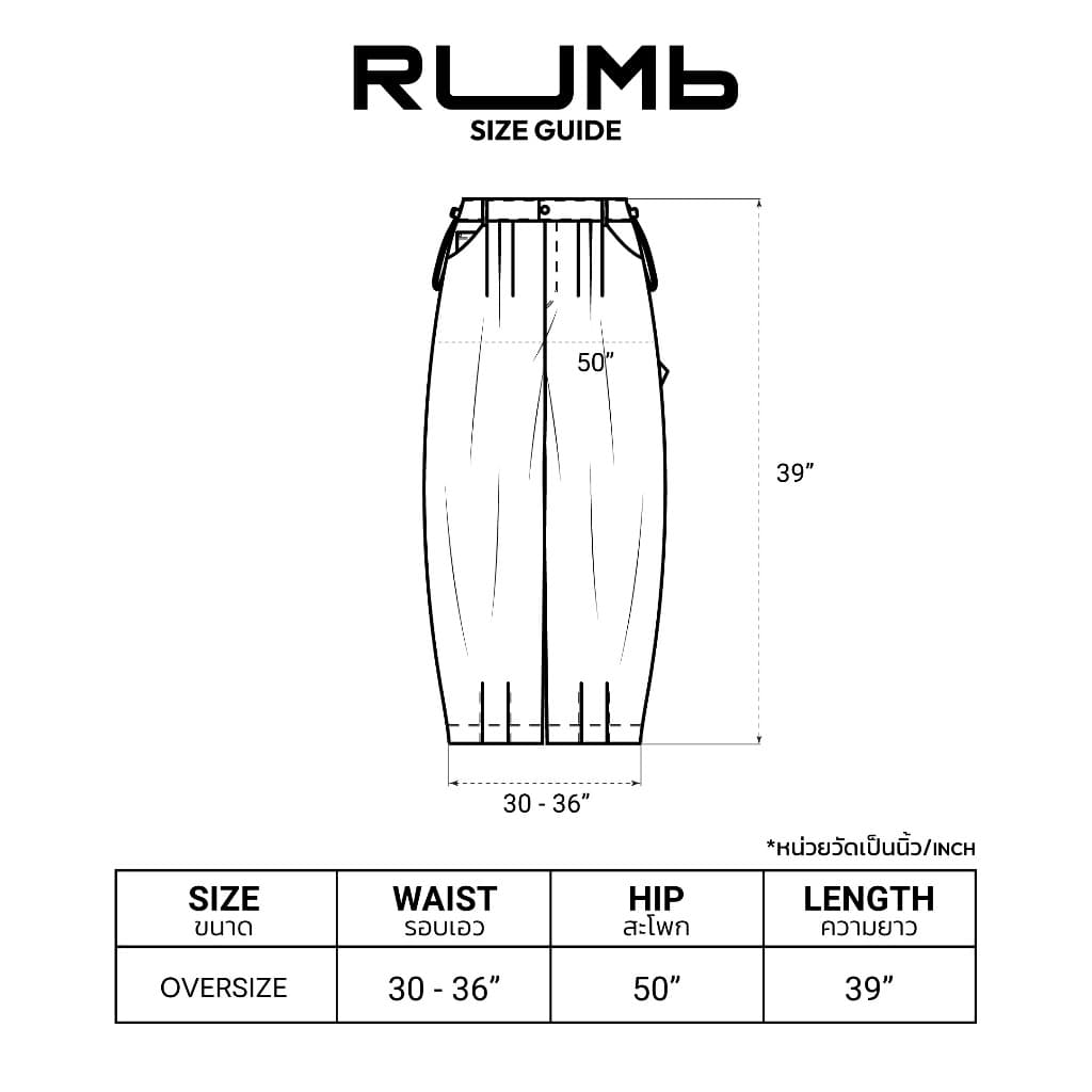 URTHE RUMb - กางเกง ขายาว รุ่น REDRUMB PANTS https://wayoza.com
