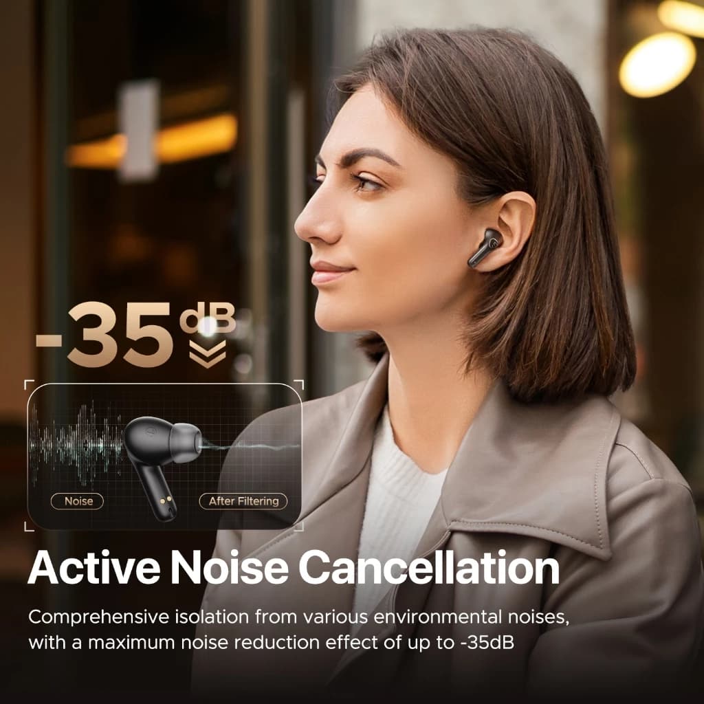SOUNDPEATS T3 Pro หูฟังไร้สาย Bluetooth 5.4 หูฟังบลูทูธ ANC มี Game Mode https://wayoza.com
