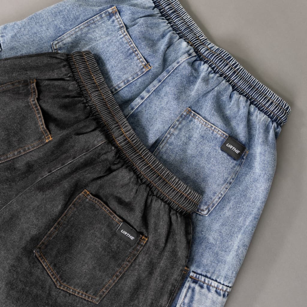 URTHE - กางเกงขาสั้น คาร์โก้ รุ่น SUPER CARGO DN SHORTS https://wayoza.com