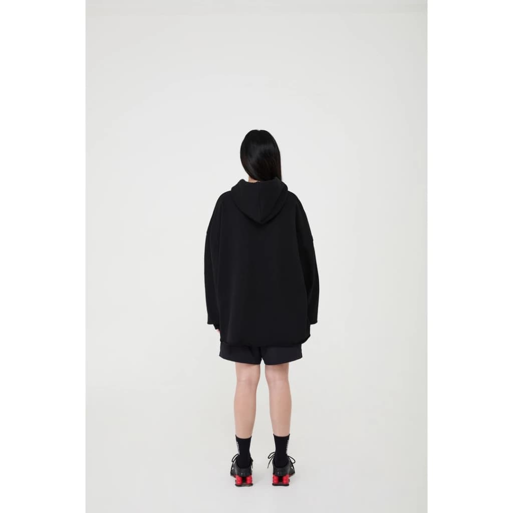 BE;FREEK BLACK Basic Logo Hoodie (Available Now) เสื้อฮู้ดดี้ โลโก้ สีดำ https://wayoza.com