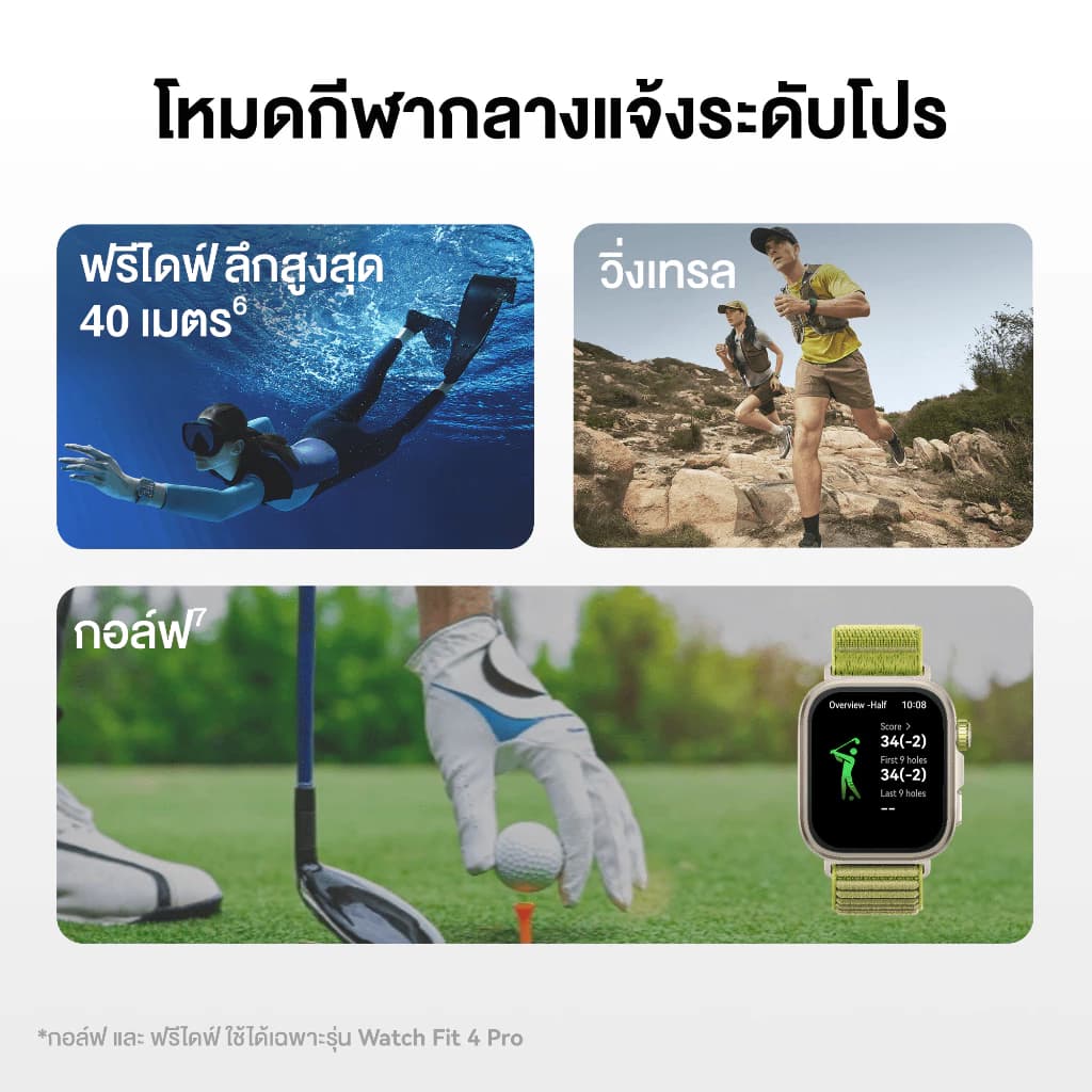 HUAWEI WATCH FIT 4 Series สมาร์ทวอช นาฬิกา smart watch การจัดการด้านสุขภาพขั้นสูง https://wayoza.com