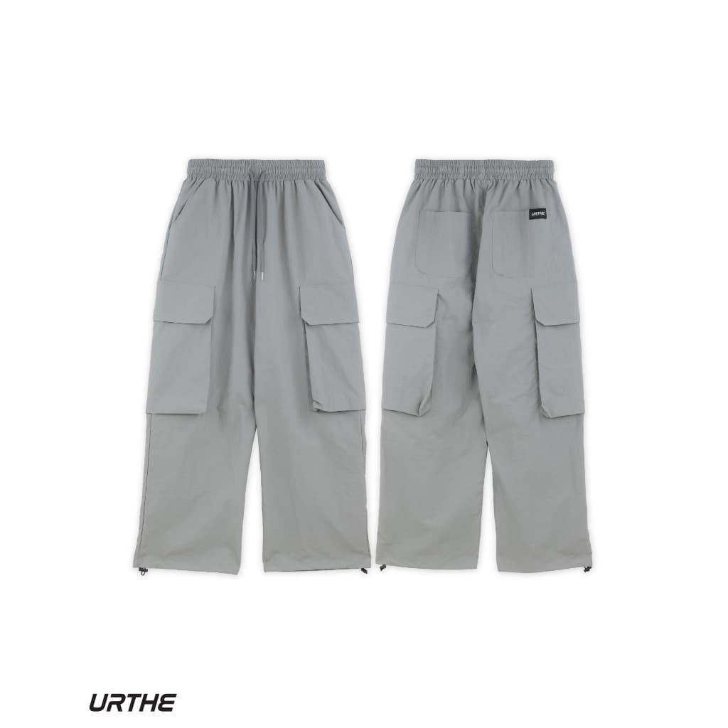 URTHE - กางเกงขายาว คาร์โก้ เอวยืด รุ่น BB CARGO https://wayoza.com