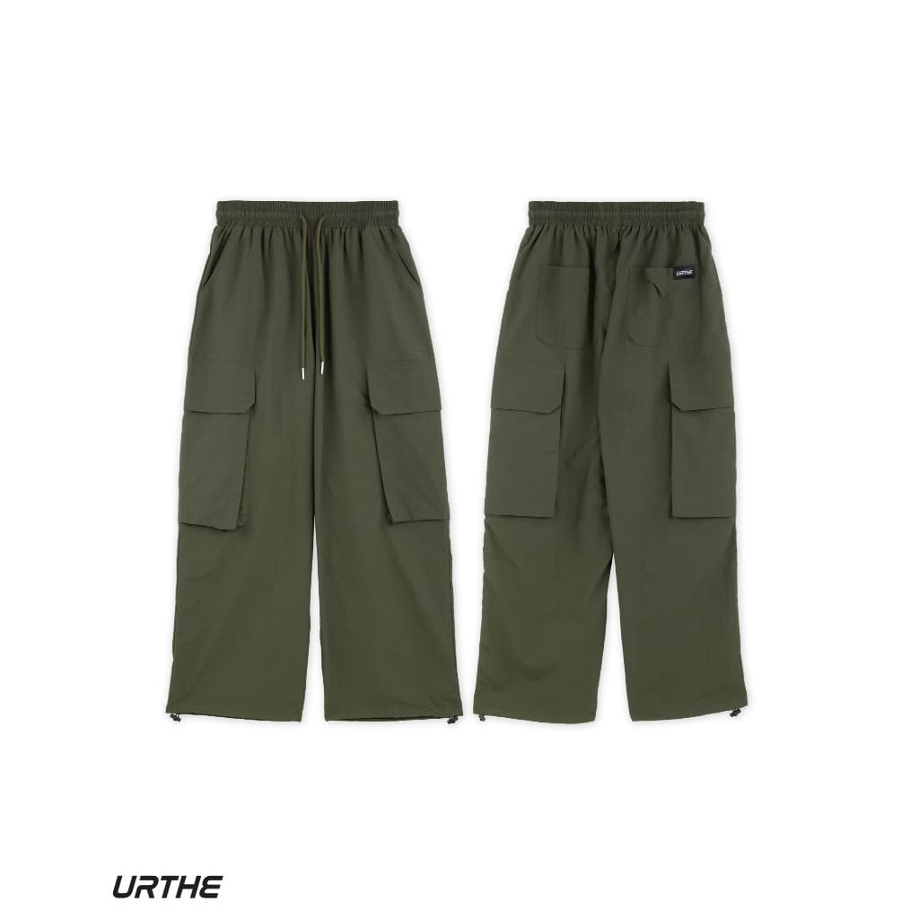 URTHE - กางเกงขายาว คาร์โก้ เอวยืด รุ่น BB CARGO https://wayoza.com