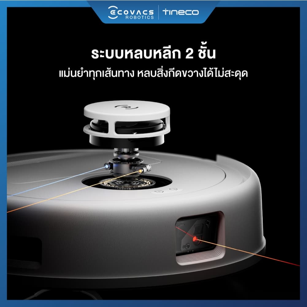 ECOVACS DEEBOT MINI หุ่นยนต์ดูดฝุ่นที่มาพร้อมแท่น OMNI ขนาดเล็กกะทัดรัด แต่ทรงพลัง ดูดฝุ่นถูพื้น https://wayoza.com