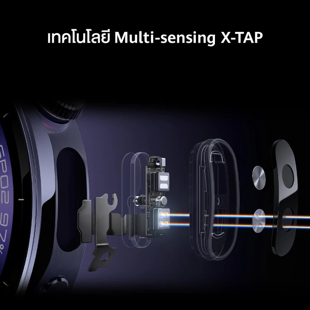 HUAWEI Watch 5 นาฬิกา smart watch เซ็นเซอร์ X-TAP https://wayoza.com