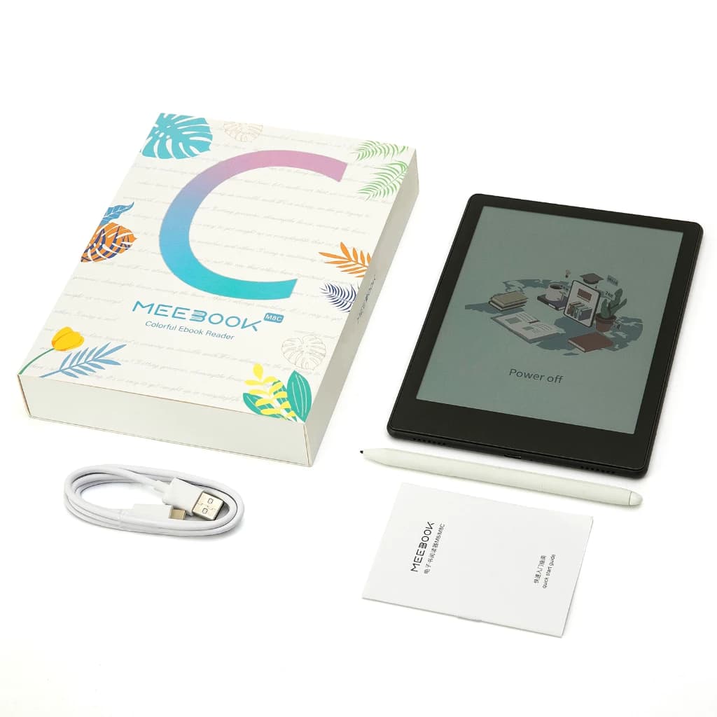 Meebook M8C eBook Reader - 7.8" Color Eink (Android 14 / Micro SD Slot 1TB) https://wayoza.com
