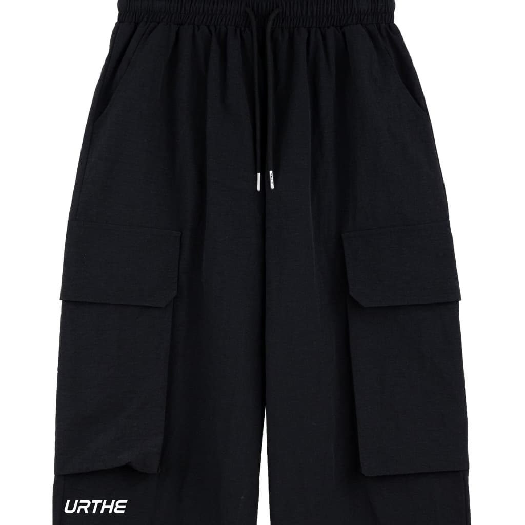 URTHE - กางเกงขายาว คาร์โก้ เอวยืด รุ่น BB CARGO https://wayoza.com